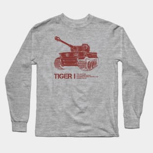 Tiger 1 | World War 2 Tank Long Sleeve T-Shirt